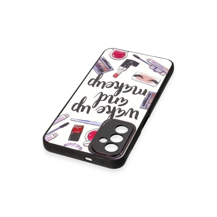 Newface Samsung Galaxy M23 Kılıf Mirror Desenli Kapak
