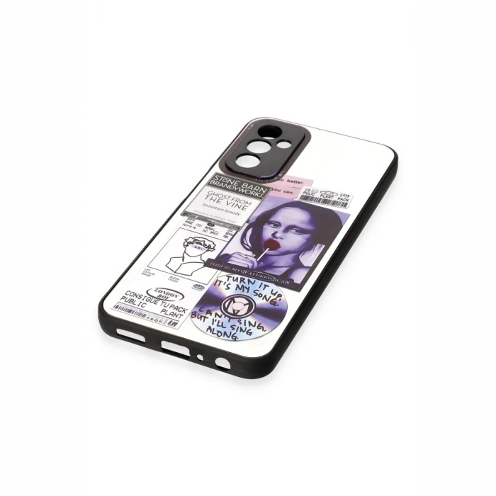 Newface Samsung Galaxy M23 Kılıf Mirror Desenli Kapak