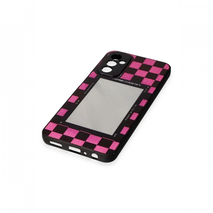 Newface Samsung Galaxy M23 Kılıf Mirror Desenli Kapak