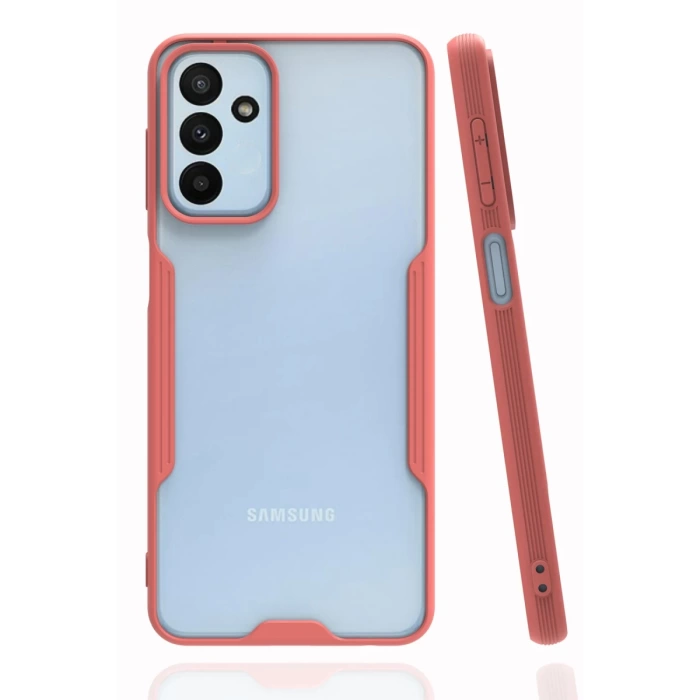 Newface Samsung Galaxy M23 Kılıf Platin Silikon