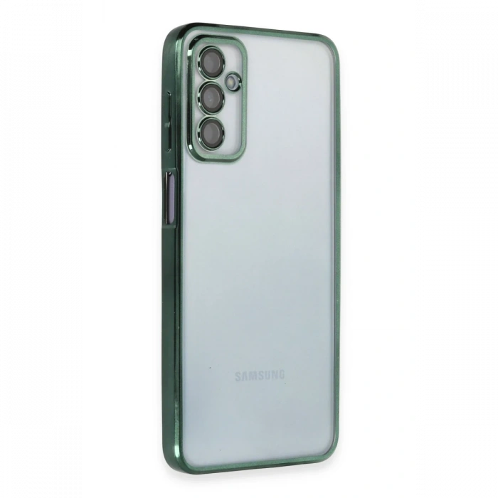 Newface Samsung Galaxy M23 Kılıf Razer Lensli Silikon