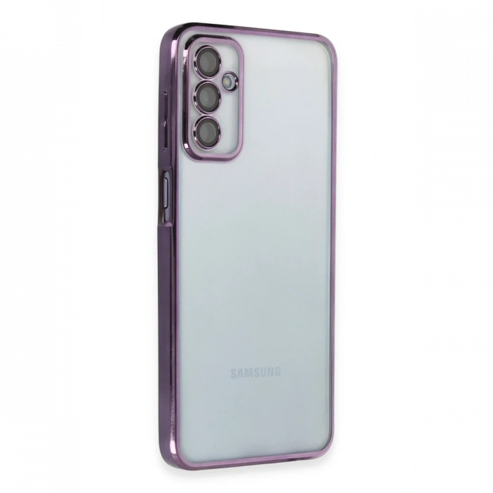 Newface Samsung Galaxy M23 Kılıf Razer Lensli Silikon