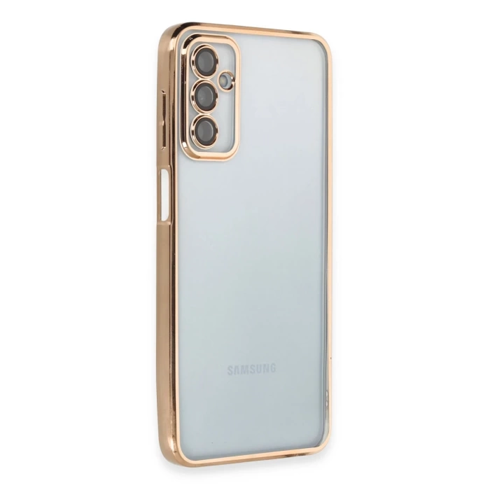 Newface Samsung Galaxy M23 Kılıf Razer Lensli Silikon