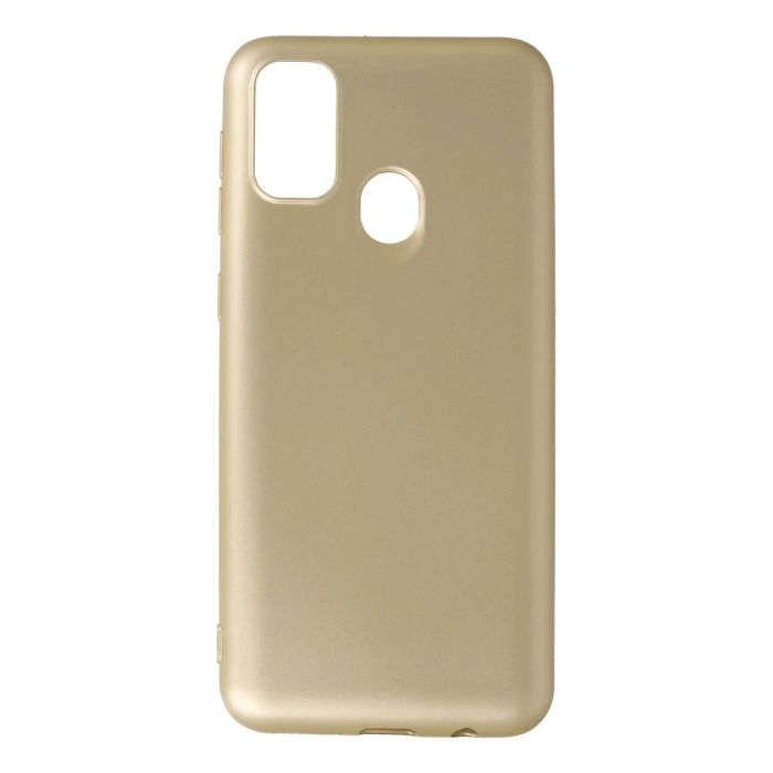 Newface Samsung Galaxy M30S Kılıf First Silikon - Gold