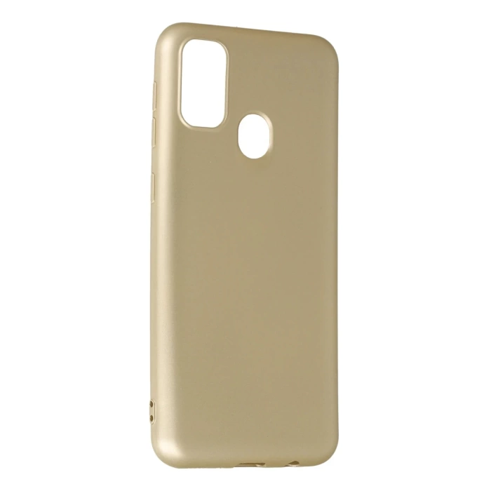 Newface Samsung Galaxy M30S Kılıf First Silikon - Gold
