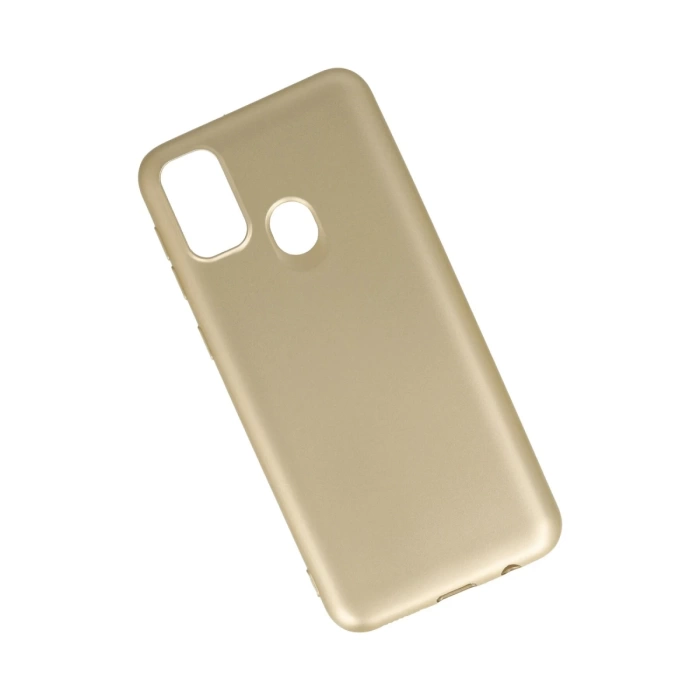 Newface Samsung Galaxy M30S Kılıf First Silikon - Gold