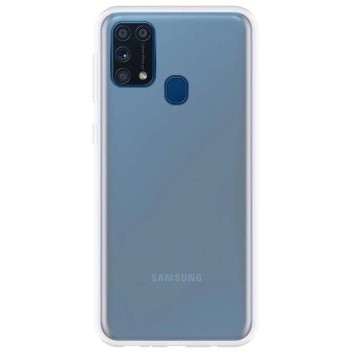 Newface Samsung Galaxy M31 Kılıf Lüx Şeffaf Silikon