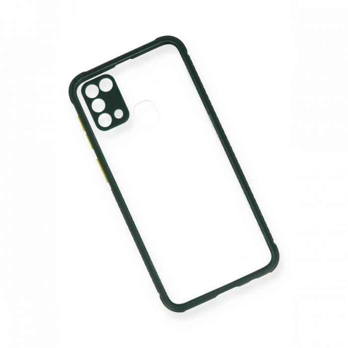 Newface Samsung Galaxy M31 Kılıf Miami Şeffaf Silikon