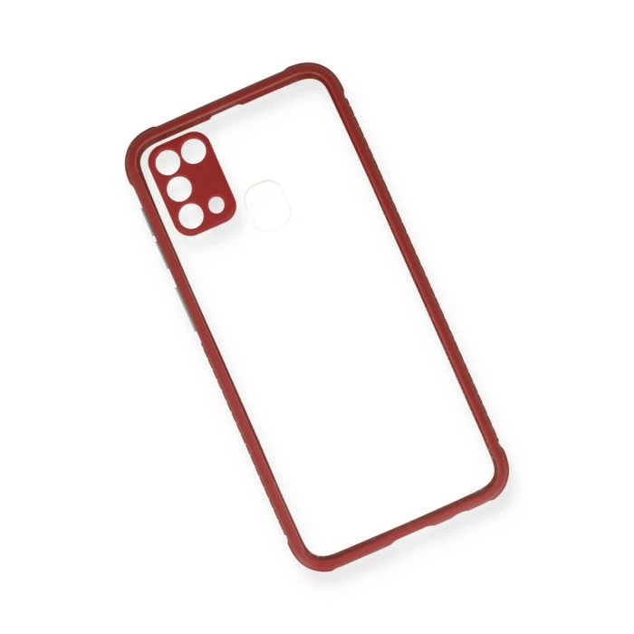 Newface Samsung Galaxy M31 Kılıf Miami Şeffaf Silikon