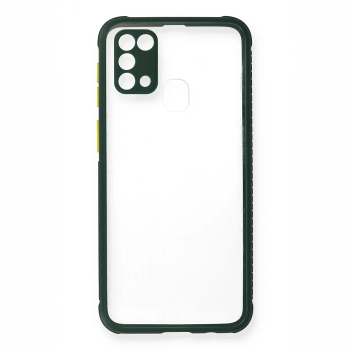 Newface Samsung Galaxy M31 Kılıf Miami Şeffaf Silikon