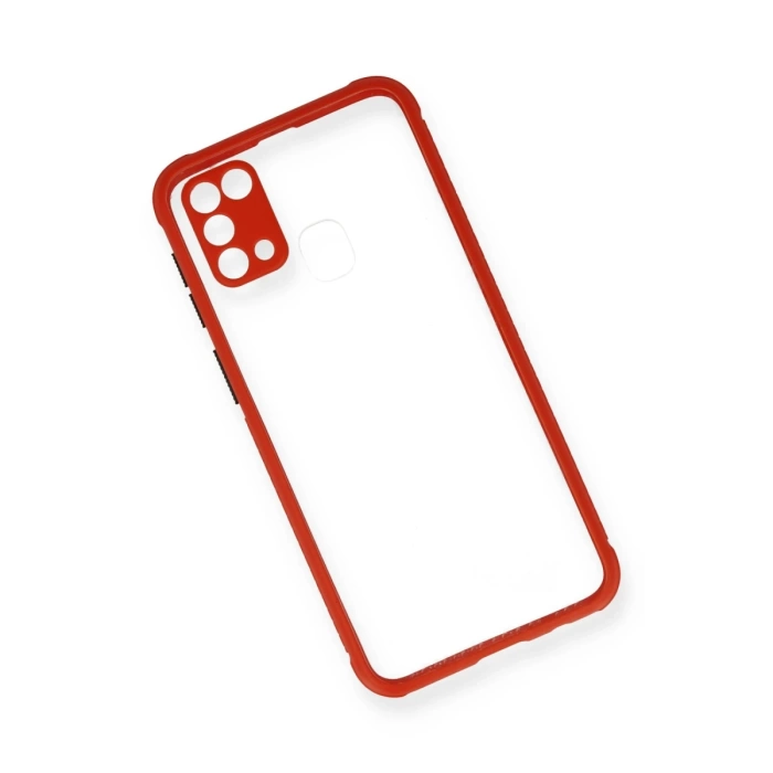 Newface Samsung Galaxy M31 Kılıf Miami Şeffaf Silikon