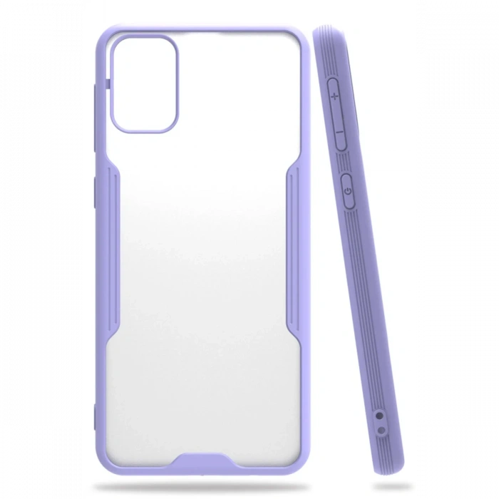 Newface Samsung Galaxy M31 Kılıf Platin Silikon