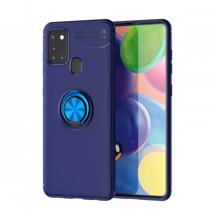 Newface Samsung Galaxy M31 Kılıf Range Yüzüklü Silikon
