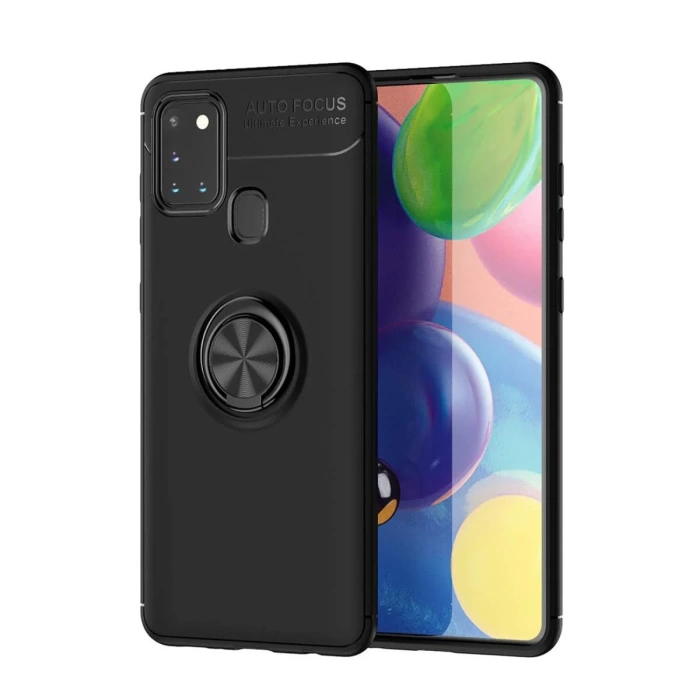 Newface Samsung Galaxy M31 Kılıf Range Yüzüklü Silikon