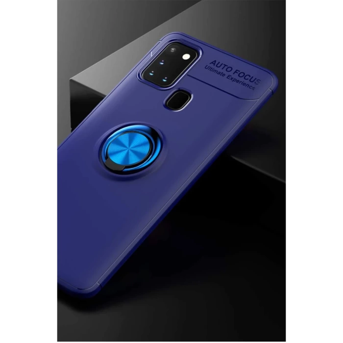 Newface Samsung Galaxy M31 Kılıf Range Yüzüklü Silikon