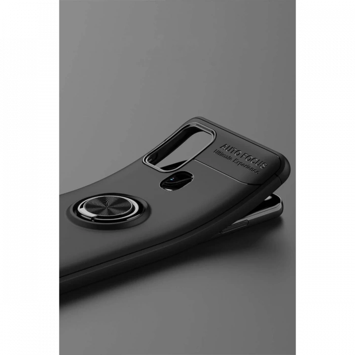 Newface Samsung Galaxy M31 Kılıf Range Yüzüklü Silikon