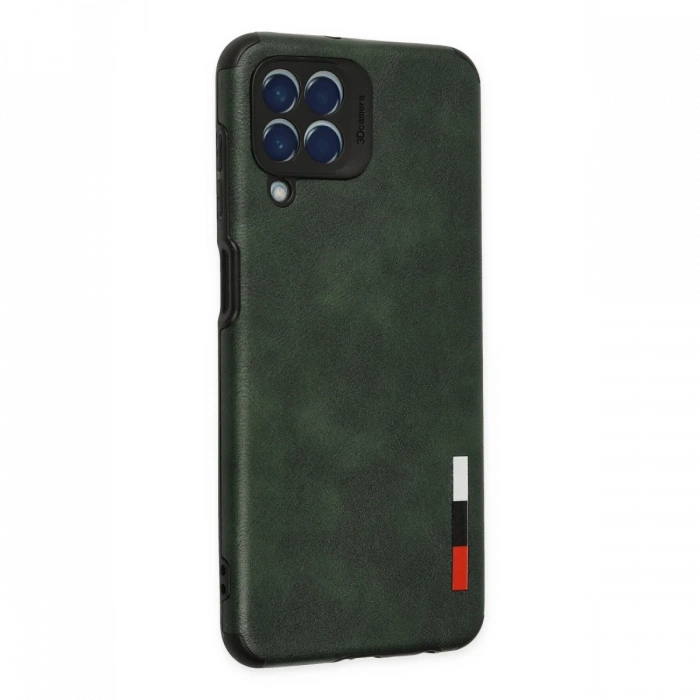 Newface Samsung Galaxy M33 Kılıf Loop Deri Silikon