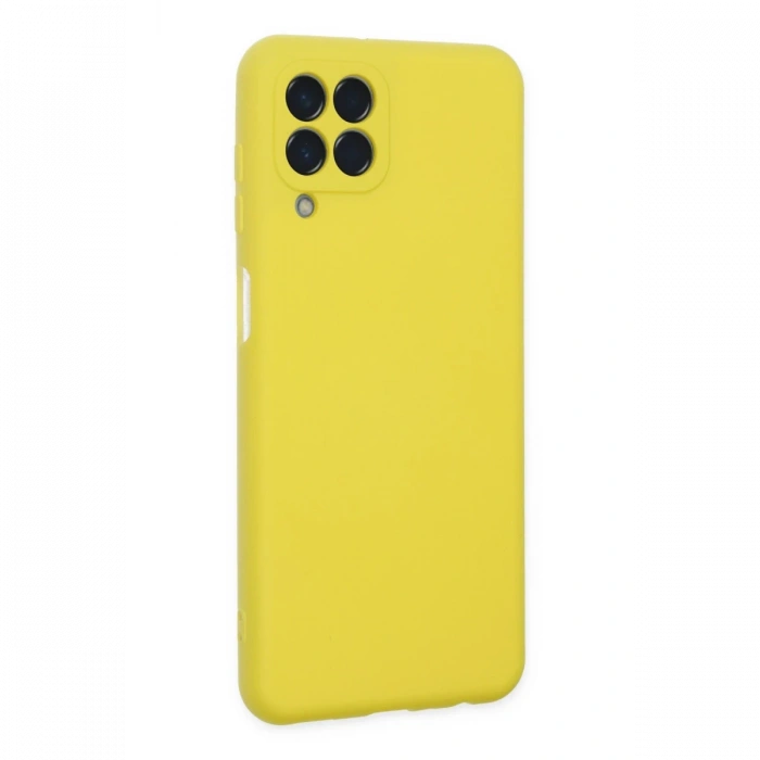 Newface Samsung Galaxy M33 Kılıf Nano içi Kadife Silikon
