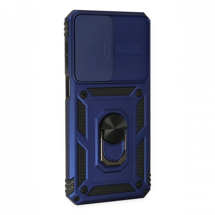 Newface Samsung Galaxy M33 Kılıf Pars Lens Yüzüklü Silikon