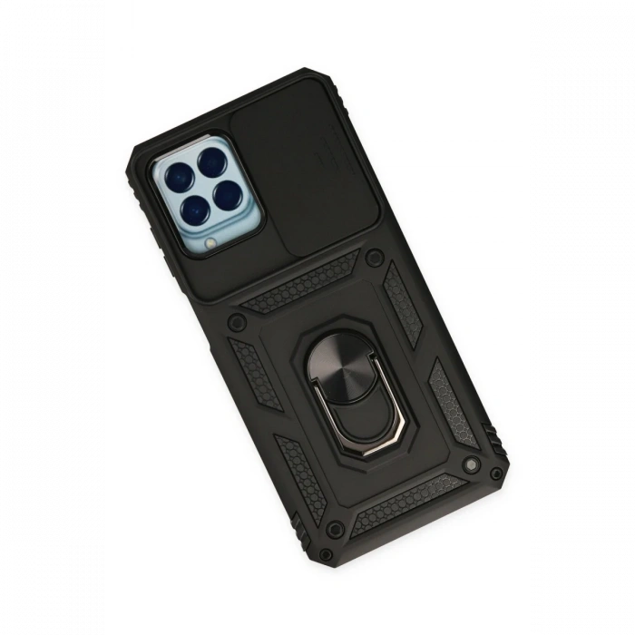 Newface Samsung Galaxy M33 Kılıf Pars Lens Yüzüklü Silikon