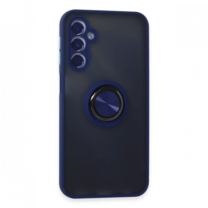Newface Samsung Galaxy M34 5G Kılıf Montreal Yüzüklü Silikon Kapak