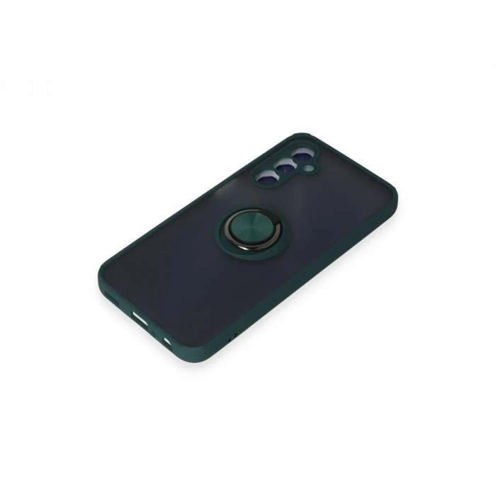 Newface Samsung Galaxy M34 5G Kılıf Montreal Yüzüklü Silikon Kapak