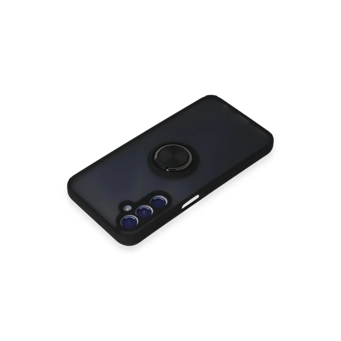 Newface Samsung Galaxy M34 5G Kılıf Montreal Yüzüklü Silikon Kapak