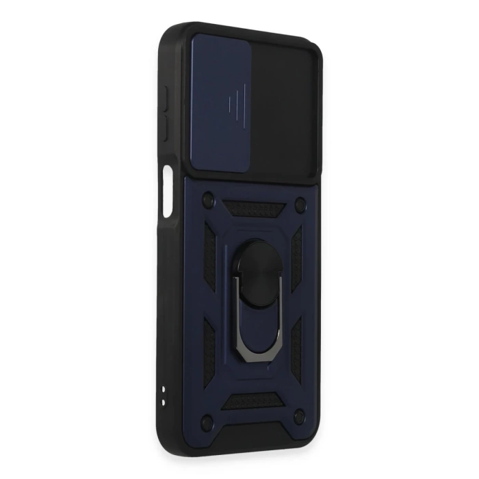 Newface Samsung Galaxy M34 5G Kılıf Pars Lens Yüzüklü Silikon