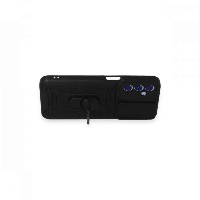 Newface Samsung Galaxy M34 5G Kılıf Pars Lens Yüzüklü Silikon