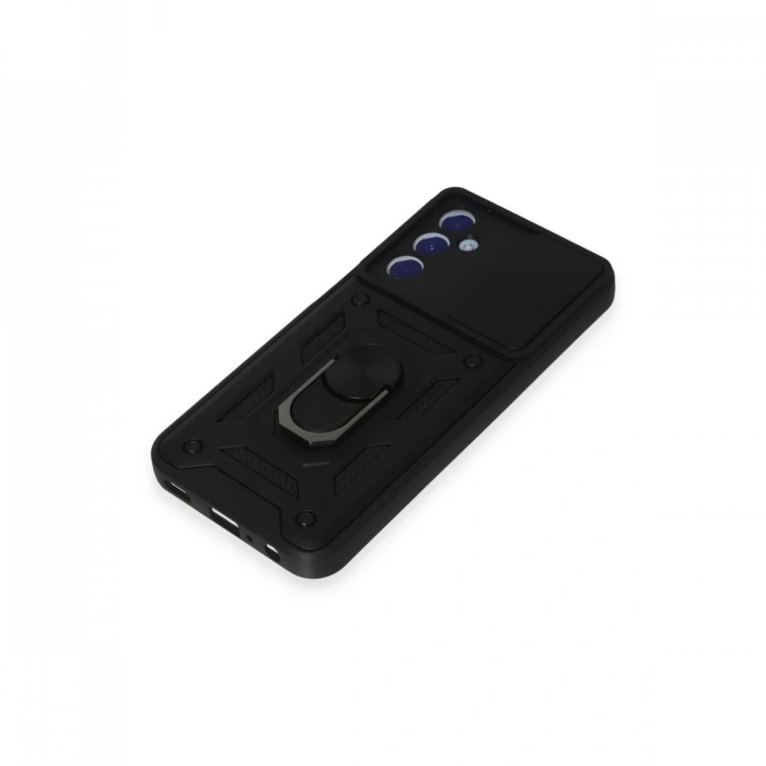 Newface Samsung Galaxy M34 5G Kılıf Pars Lens Yüzüklü Silikon