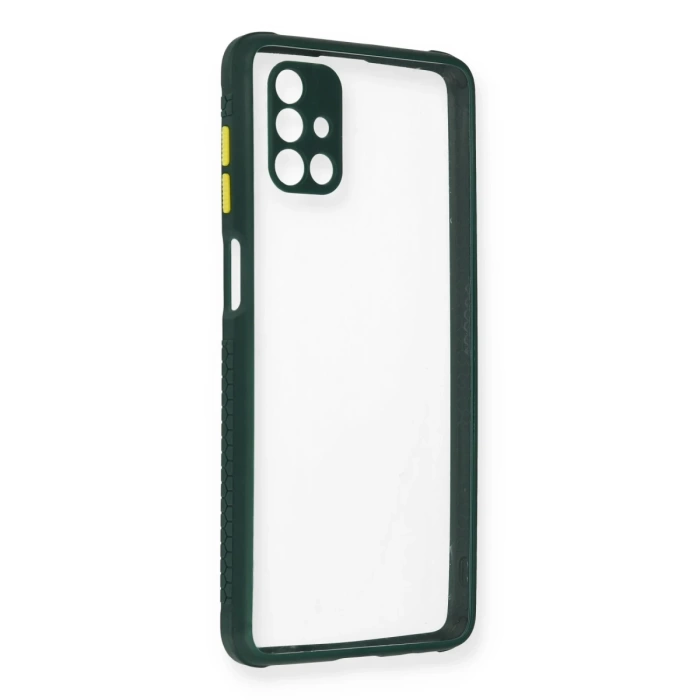 Newface Samsung Galaxy M51 Kılıf Miami Şeffaf Silikon