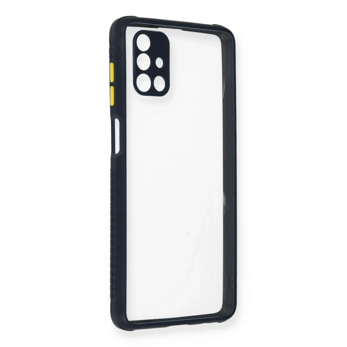 Newface Samsung Galaxy M51 Kılıf Miami Şeffaf Silikon