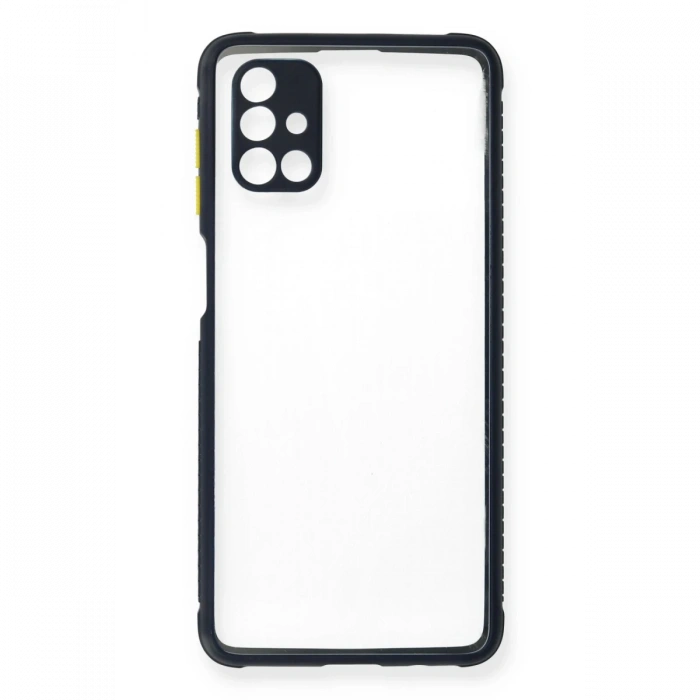 Newface Samsung Galaxy M51 Kılıf Miami Şeffaf Silikon