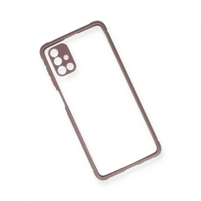 Newface Samsung Galaxy M51 Kılıf Miami Şeffaf Silikon