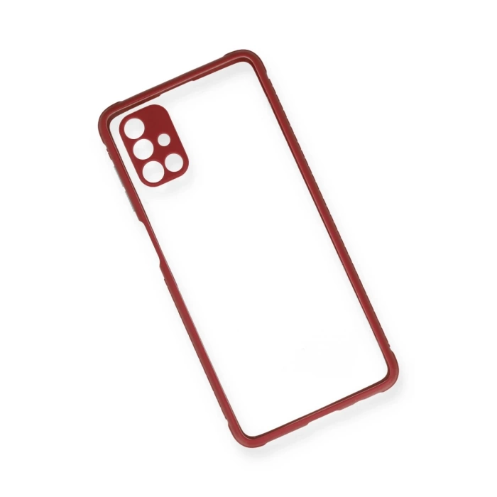 Newface Samsung Galaxy M51 Kılıf Miami Şeffaf Silikon