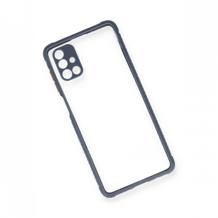 Newface Samsung Galaxy M51 Kılıf Miami Şeffaf Silikon
