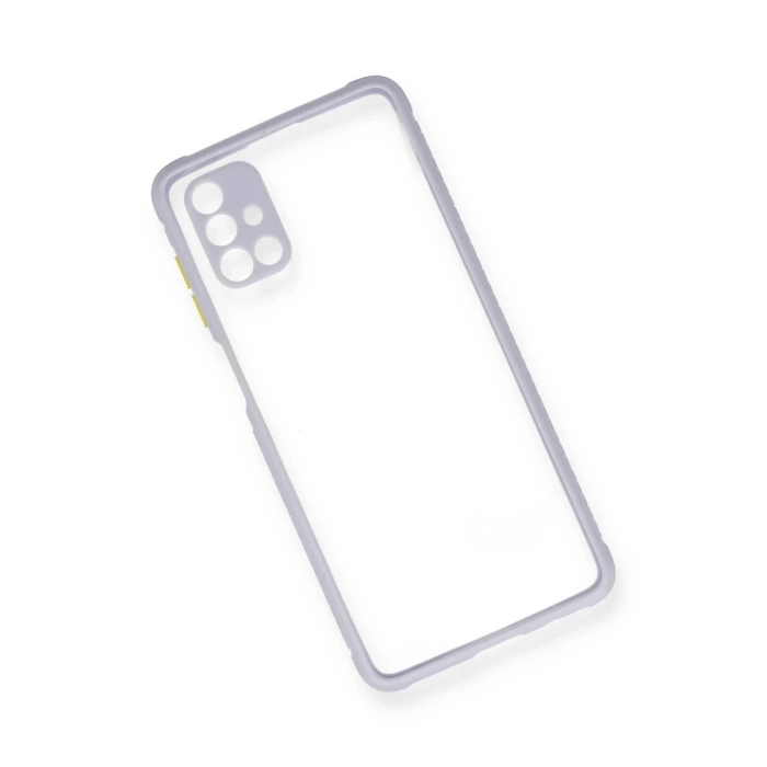 Newface Samsung Galaxy M51 Kılıf Miami Şeffaf Silikon