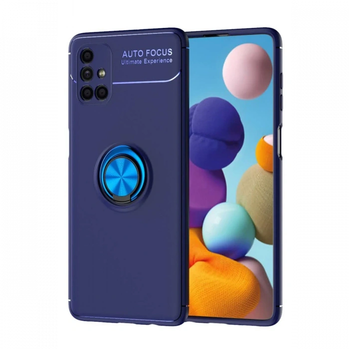 Newface Samsung Galaxy M51 Kılıf Range Yüzüklü Silikon