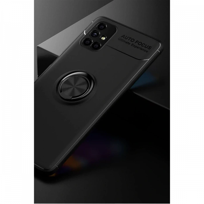 Newface Samsung Galaxy M51 Kılıf Range Yüzüklü Silikon