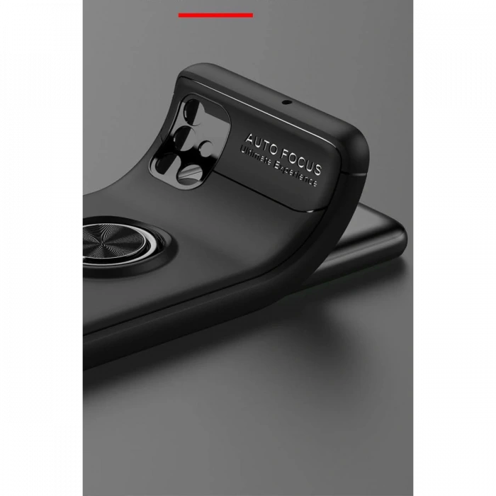 Newface Samsung Galaxy M51 Kılıf Range Yüzüklü Silikon