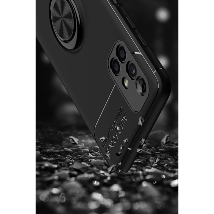 Newface Samsung Galaxy M51 Kılıf Range Yüzüklü Silikon