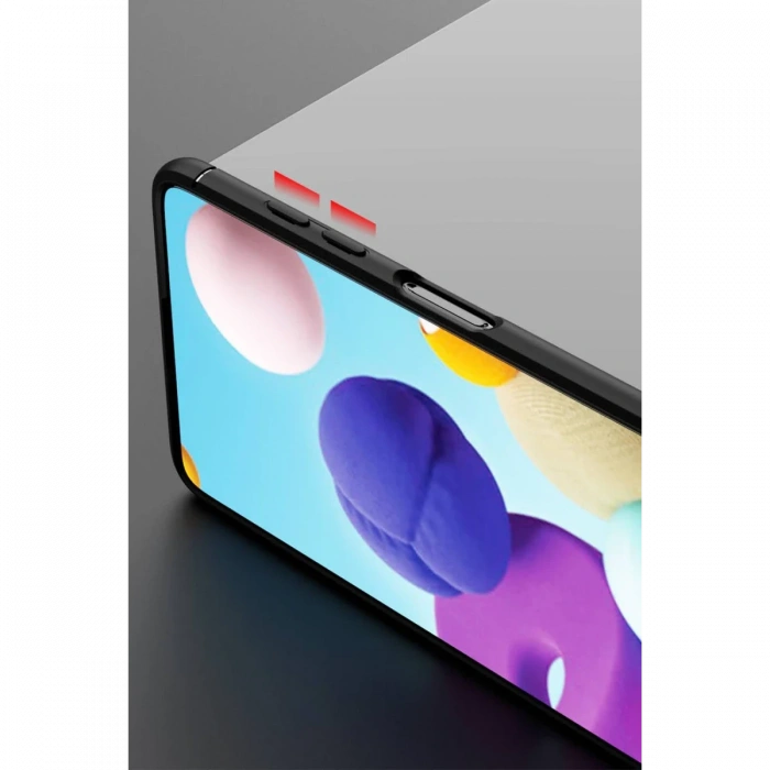 Newface Samsung Galaxy M51 Kılıf Range Yüzüklü Silikon