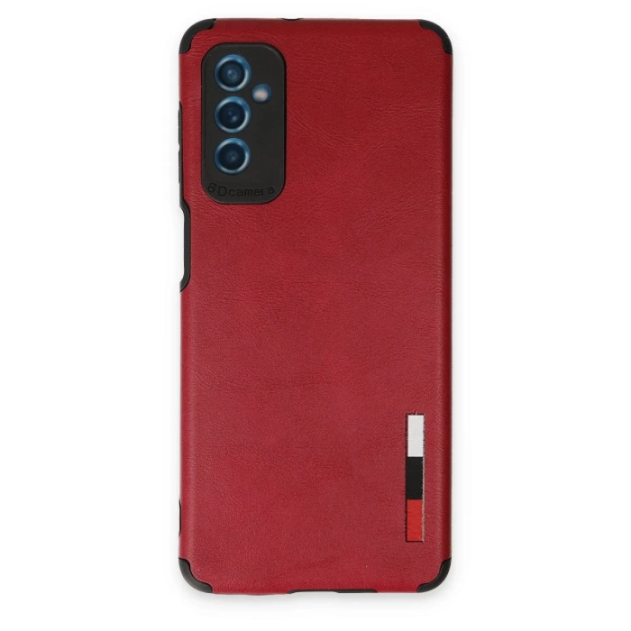 Newface Samsung Galaxy M52 5G Kılıf Loop Deri Silikon