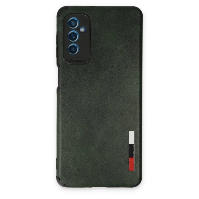 Newface Samsung Galaxy M52 5G Kılıf Loop Deri Silikon