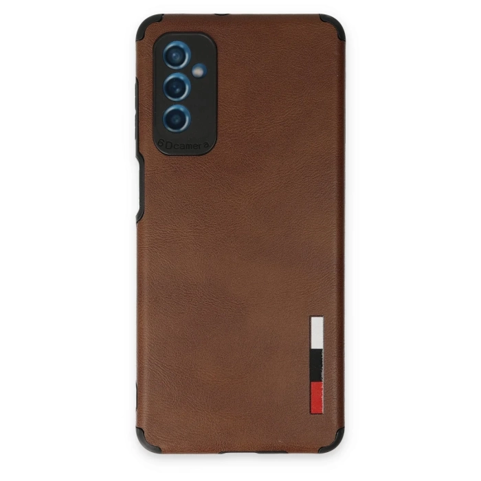 Newface Samsung Galaxy M52 5G Kılıf Loop Deri Silikon