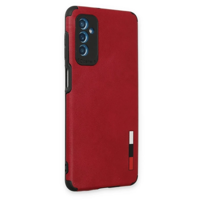 Newface Samsung Galaxy M52 5G Kılıf Loop Deri Silikon