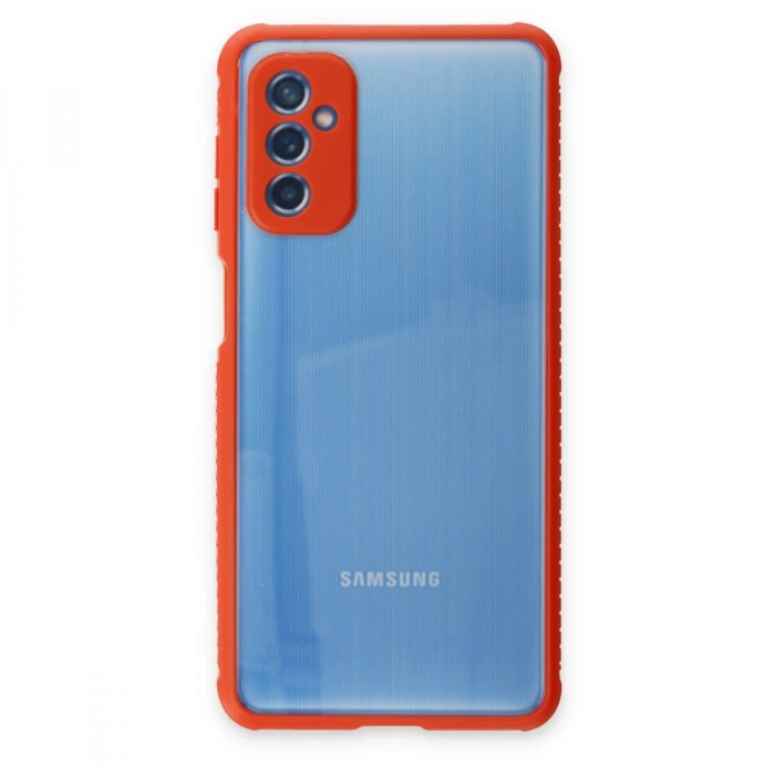 Newface Samsung Galaxy M52 5G Kılıf Miami Şeffaf Silikon