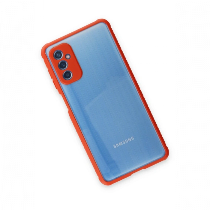 Newface Samsung Galaxy M52 5G Kılıf Miami Şeffaf Silikon
