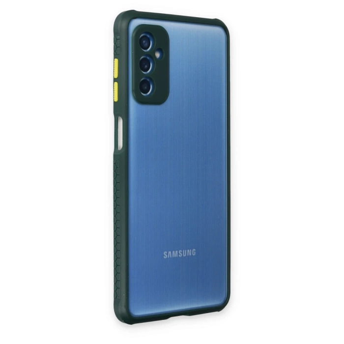 Newface Samsung Galaxy M52 5G Kılıf Miami Şeffaf Silikon