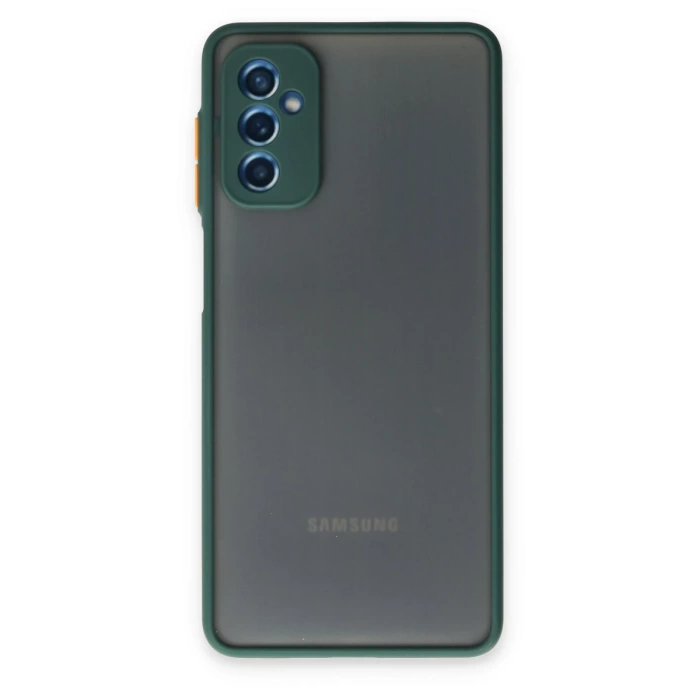 Newface Samsung Galaxy M52 5G Kılıf Montreal Silikon Kapak